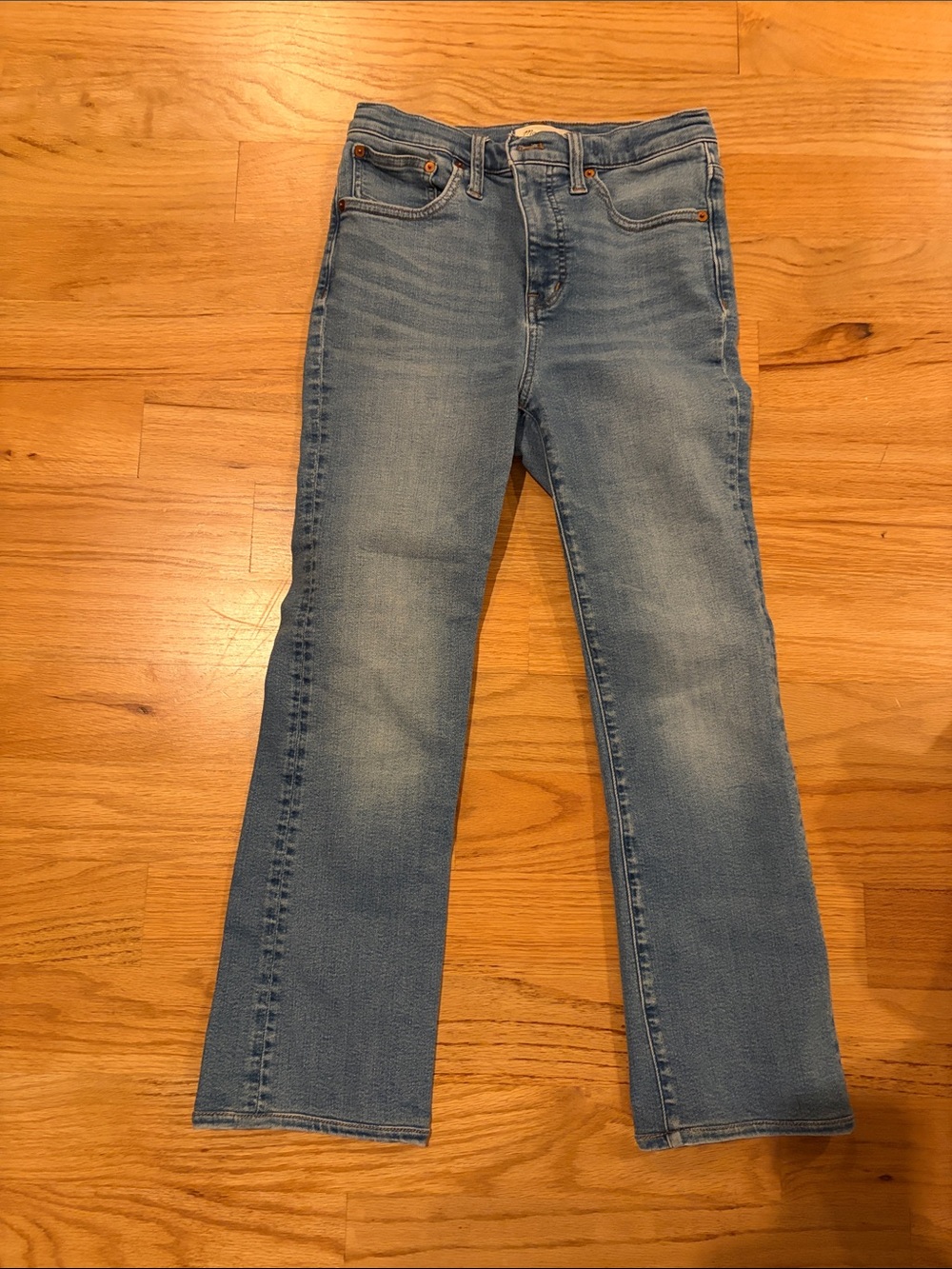 Madewell California boot Light Blue Jeans